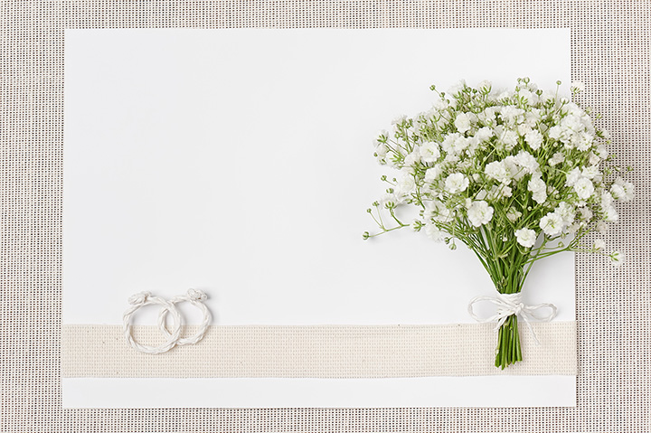 Wedding decor in ecological style